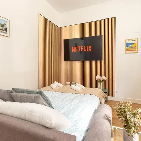Centro - Jacuzzi - Parking Privado - Wifi - Playas Сантандер