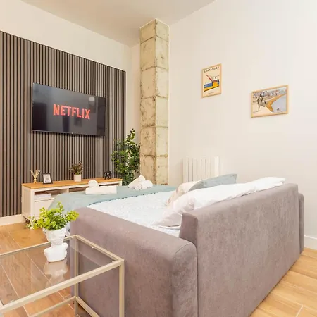 Апартаменты Centro - Jacuzzi - Parking Privado - Wifi - Playas Сантандер