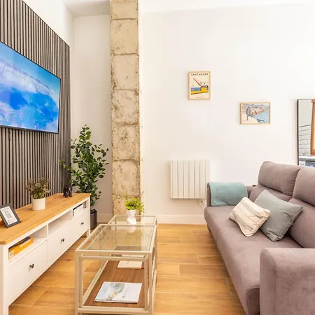 Centro - Jacuzzi - Parking Privado - Wifi - Playas Апартаменты Сантандер